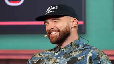 Travis Kelce goes from NFL star to fashion icon with American Eagle collaboration after engagement to Taylor Swift