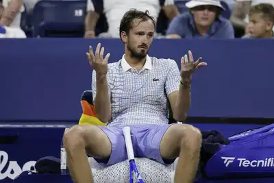 US Open: Daniel Medvedev fined $ 42,500 for outbreak, misuse of racket after the first round loss