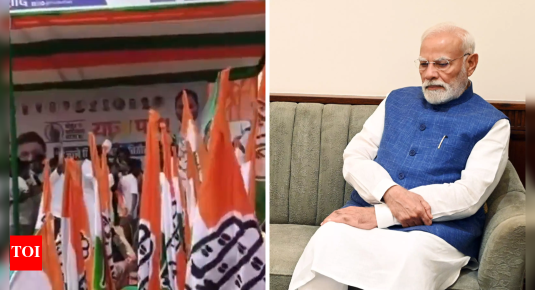 <div>'Politics at its lowest': BJP tears into Rahul, Tejashwi after abuses hurled at PM Modi, his mother at Bihar rally; video sparks row</div>