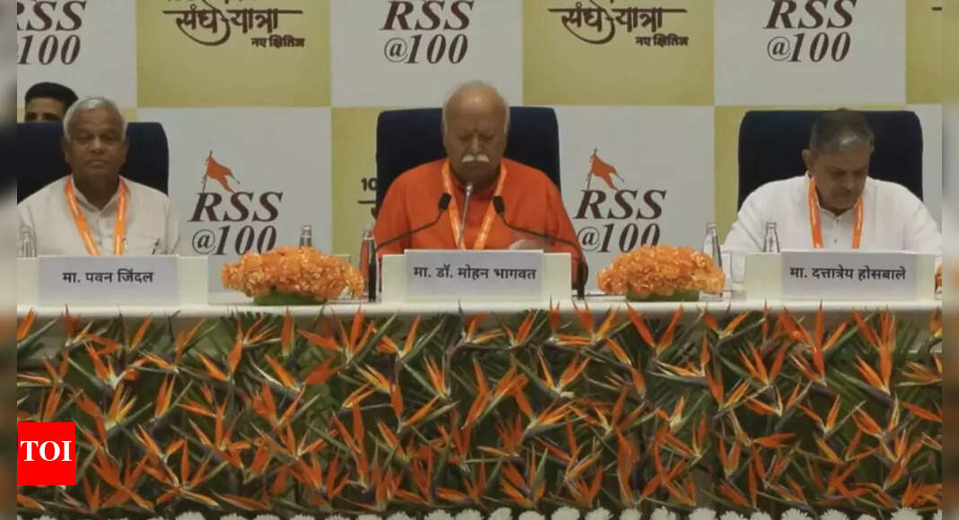 100 years of Sangh: RSS chief Mohan Bhagwat briefs media - live updates