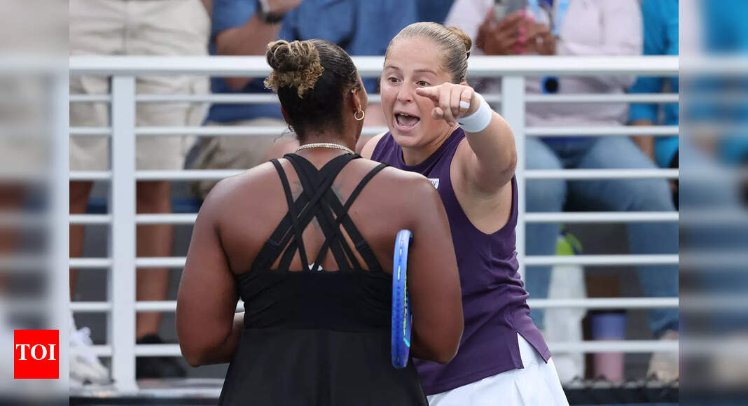 US Open: Ostapenko, Townsend clash over ‘disrespectful’ net cord; Raducanu backs Alcaraz’s bold cut