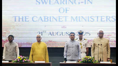 Kamat gets PWD portfolio, Tawadkar returns to sports and tribal welfare