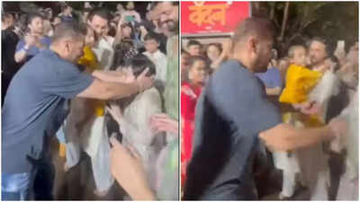 Salman Khan celebrates Ganesh Visarjan with dance, joined by Sonakshi Sinha, Arpita Khan and household enjoyable |