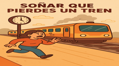 Soñé que perdía el tren... ¿y ahora qué? (Spoiler: no es solo por dormir tarde)