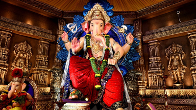 TOI Ganeshotsav series: A walk through Mumbai’s grandest and oldest pandals; scaling new creative heights