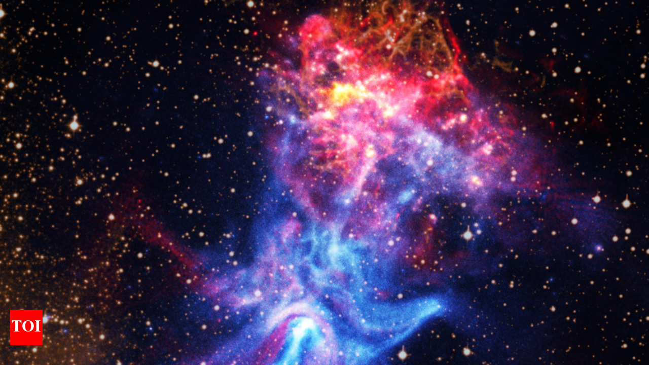 Hand of God: NASA spots a giant cosmic hand reaching through space