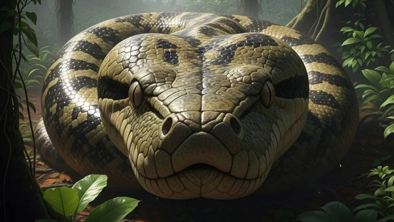 Meet the 45-foot gigantic snake Titanoboa that ruled the planet