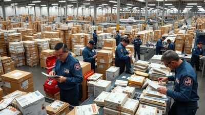 Representative AI image US postal policy shift: De minimis ends after 86 years- all you need to know about the scrapped rule