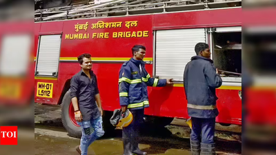  Fire at Kora Kendra’s Dattani Tower in Borivali; fire brigade on site