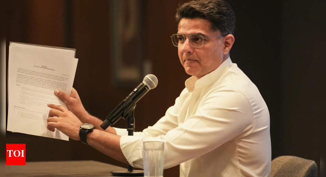 Voter Adhikar Yatra: Sachin Pilot poses 3 questions to Centre; condemns Patna clashes