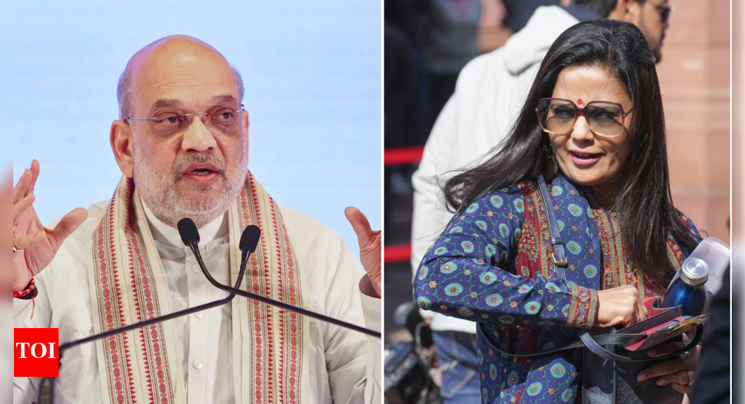 <div>Hate remarks: BJP slams Mahua Moitras shocking comment on Amit Shah; police complaint filed</div> <div>'Hate remarks': BJP slams Mahua Moitra's shocking comment on Amit Shah; police complaint filed</div>