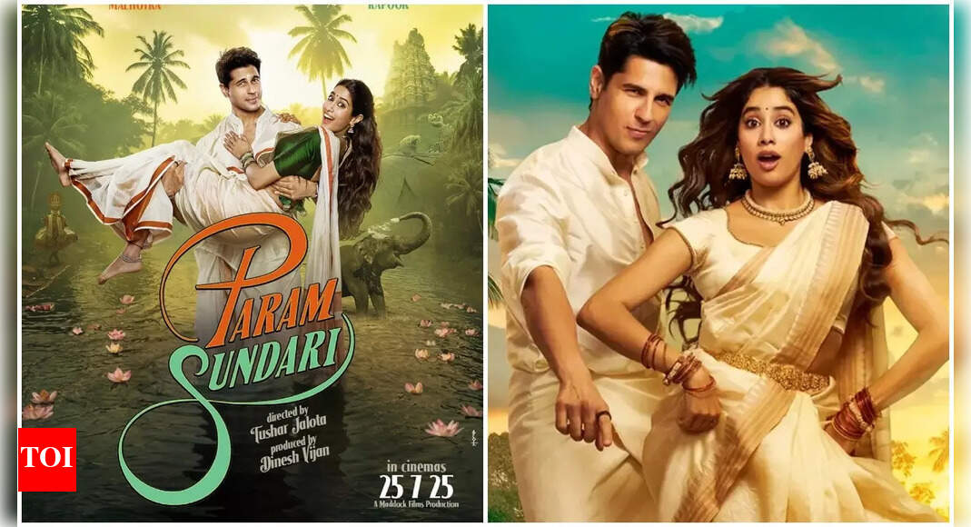 Param Sundari' cast fees and budget: Here's how much Sidharth Malhotra and Janhvi Kapoor charged for rom-com