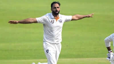record! India's pacer Aukib Nabi made history, earning five wickets to get rare milestones