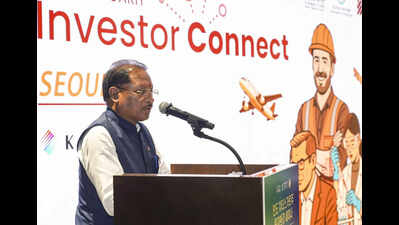 Chhattisgarh CM Sai courts Korean majors for EV charging plant, rail tech transfer in South Korea