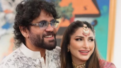  Akhil Akkineni's wife, Zainab Ravdjee, shares unseen pic with father-in-law