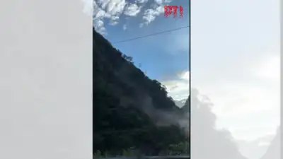 Himachal Pradesh: Landslide hits Chandigarh-Manali highway — Watch video
