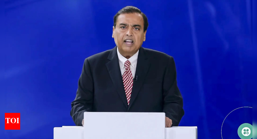 RIL unveils green energy plan: Ambanis outline solar and hydrogen push; energy sector self-reliance  in focus – The Times of India