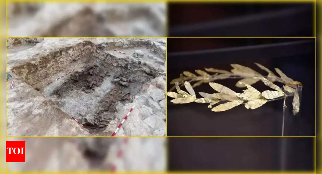 Who was the Lord of Sakar? 2,100-year-old Thracian warrior buried with gold treasures, jewellry, and ceremonial artifacts in Bulgaria
