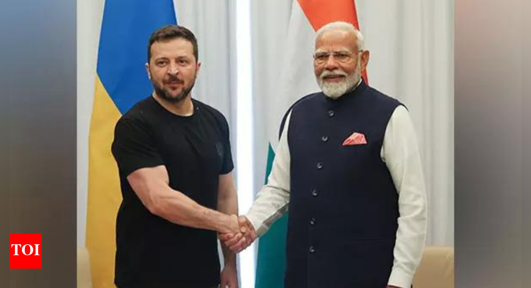 'Support peace & stability': PM Modi speaks to Zelenskyy, day before Putin meet in China