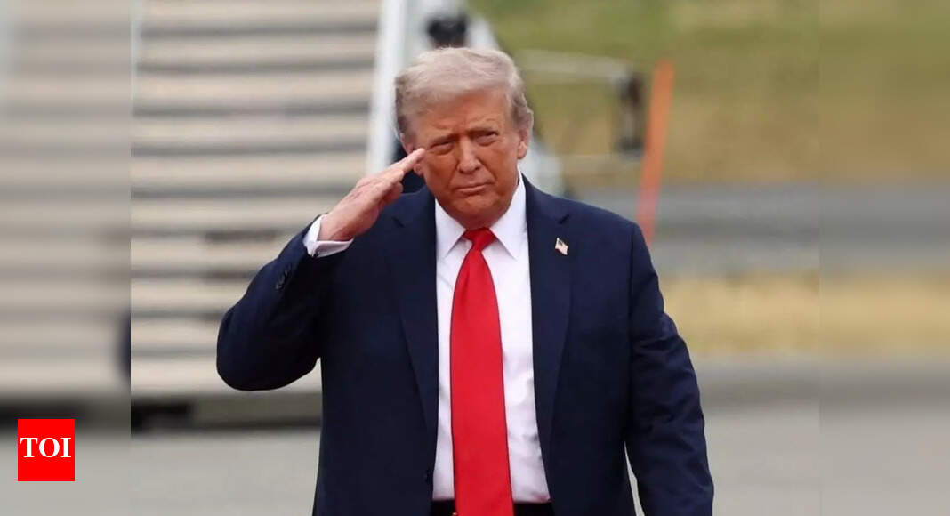 ‘Is Trump dead?’: Rumors quashed as US President spotted golfing in Virginia with grandkids - See pics