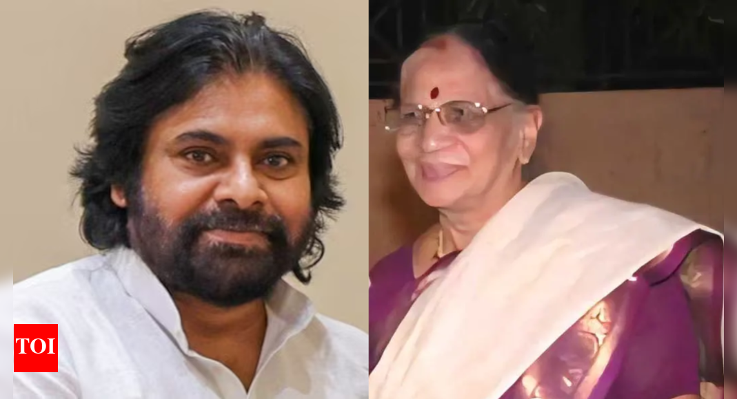 Allu Arjun’s grandmother Allu Kanakaratnam’s demise: Pawan Kalyan visits Allu Aravind’s residence late night after Vizag meet | – The Times of India