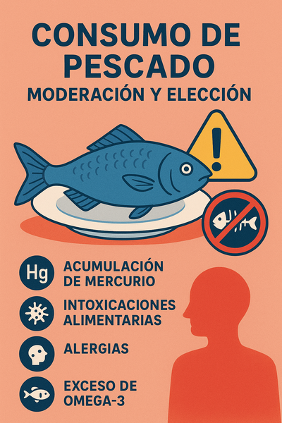 ¿Comes mucho pescado? Esto es lo que deberías saber sobre sus riesgos para la salud