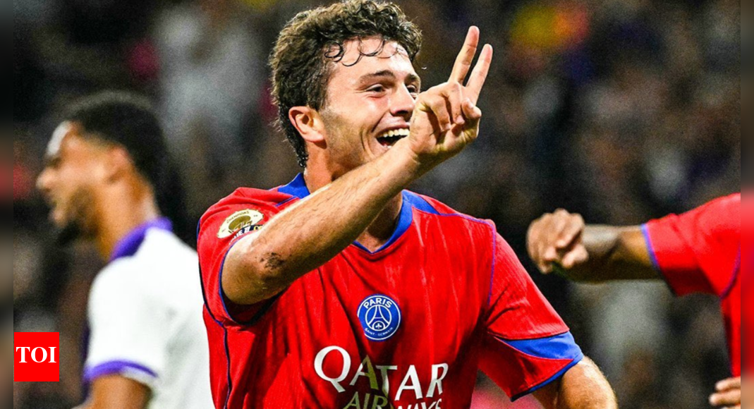 Joao Neves hat trick leads PSG to 6-3 thrashing of Toulouse
