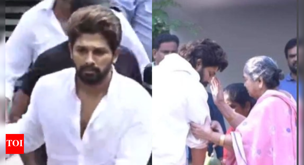 Throwback: When Allu Arjun's grandmother Allu Kanakaratnam embraced 'Pushpa 2' star after jail return