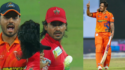 DPL | Nitish Rana hit back to Digwesh Rathi - 'If someone beat me, I will not sit quietly'