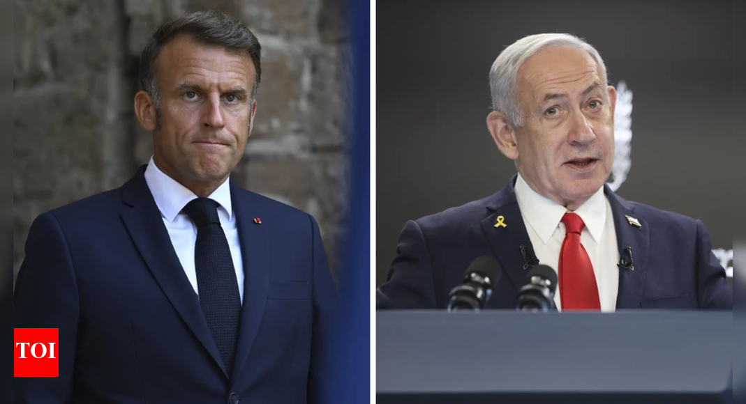 'Fuelling anti-semitism fire': Why are Israel and US angry at France? Macron to recognise Palestinian state at UNGA