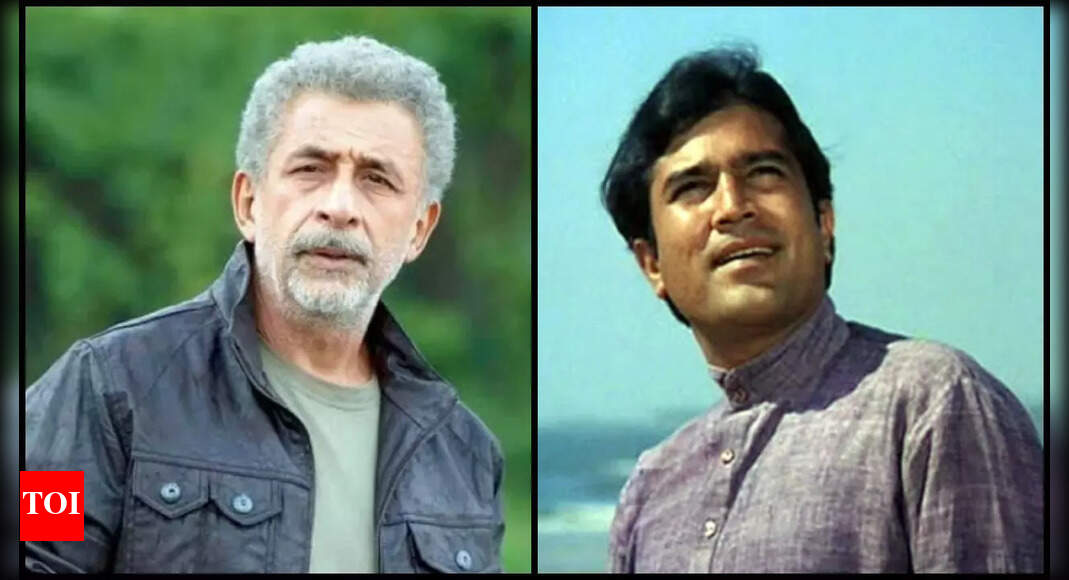 When Naseeruddin Shah blamed Rajesh Khanna for introducing ‘mediocrity’ in ’70s: ‘He was a poor actor’ | – The Times of India