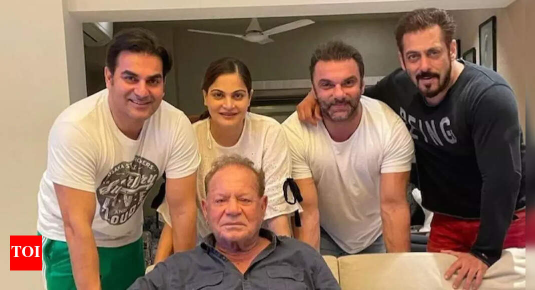 <div>Our family doesnt eat beef, says Salmans father Salim Khan</div> <div>'Our family doesn't eat beef,' says Salman's father Salim Khan</div>