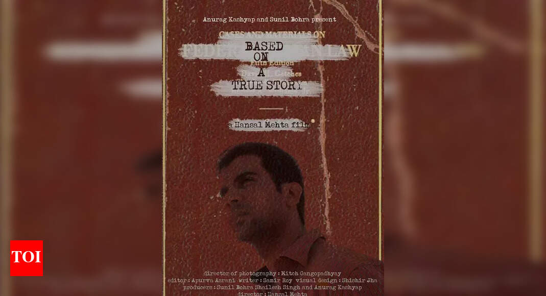 Hansal Mehta recalls casting Rajkummar Rao, Shares rare ‘Shahid’ poster, Calls it the birth of an actor