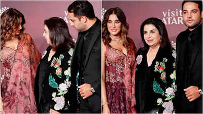 Nargis Fakhri makes first appearance with husband Tony Beig after secret wedding; poses with Farah Khan