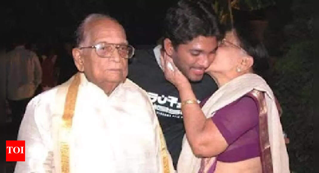 Allu Arjun shares heartfelt note for late grandmother