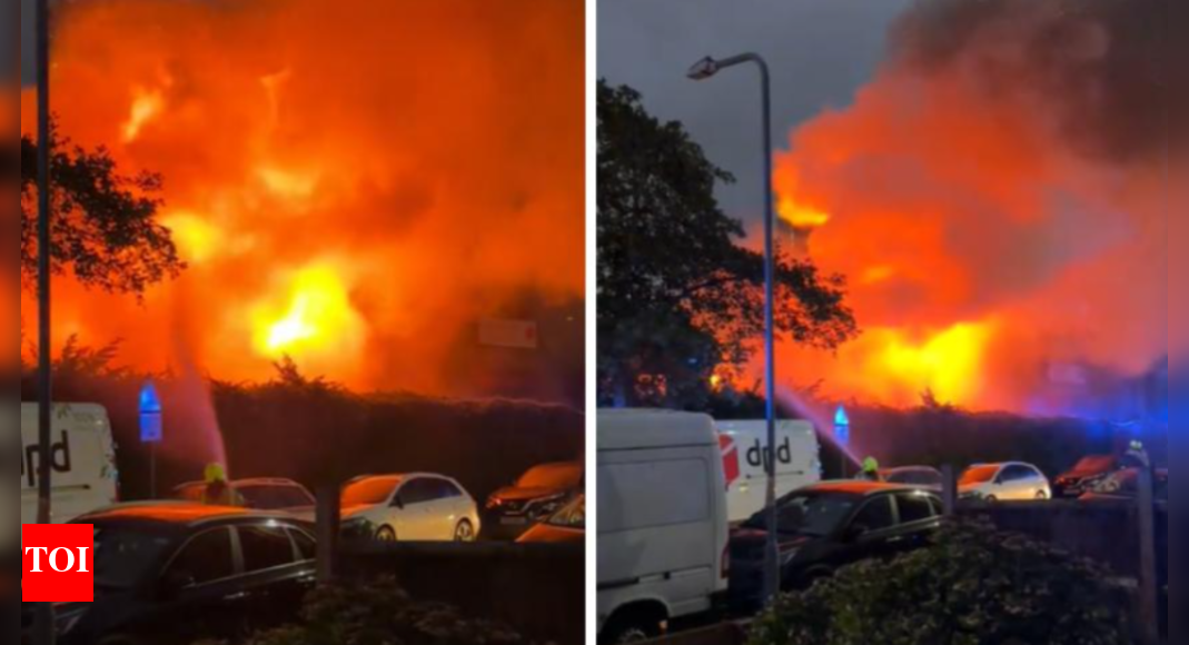 Fire guts Hindu community centre in London