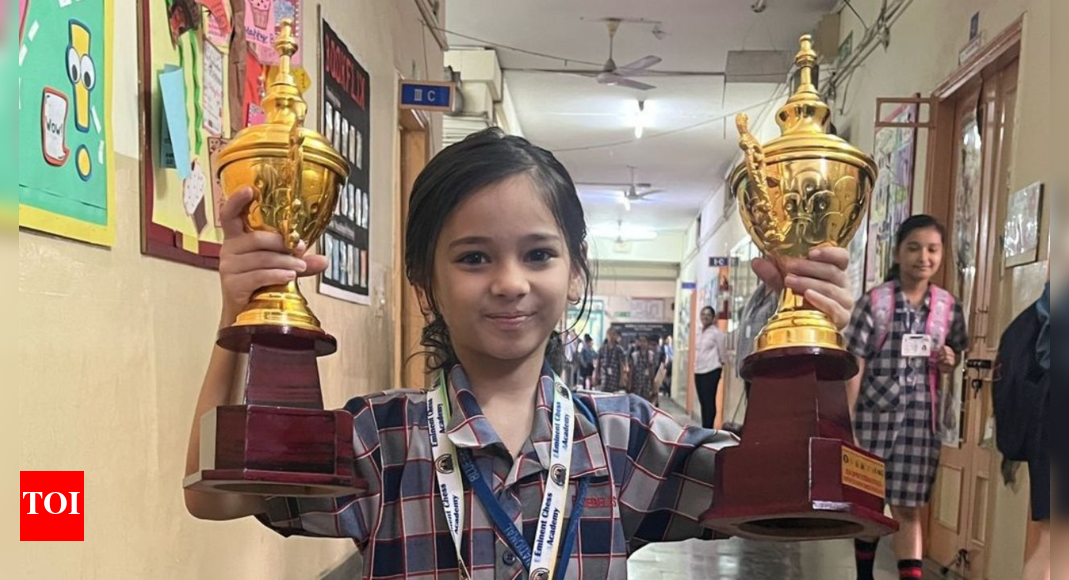 History! 5-year-old Aarini Lahoty becomes India’s youngest with FIDE ratings across all chess formats