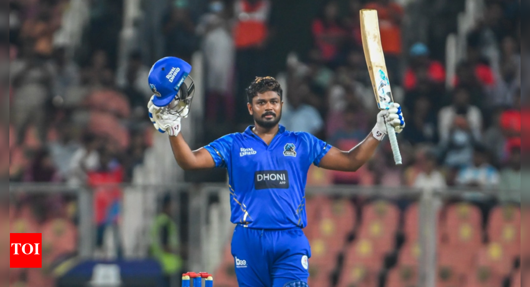 Watch: Sanju Samson no-look six goes viral as he hits fourth consecutive fifty