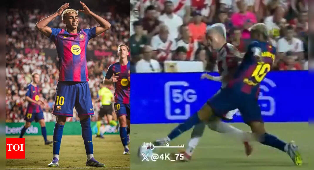 Controversial penalty, VAR malfunction in Barcelona's draw; Yamal scores only goal