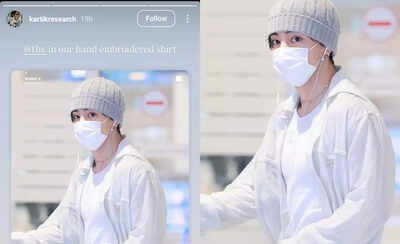 BTS’ V wears Kartik Research - How Kim Taehyung’s effortless look puts Indian craft on the global pap