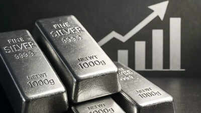 Silver booked records on domestic front and touched a record high since 2011 in COMEX on the back of safe haven buying. (AI image) Silver price today: Silver crosses Rs 1.24 lakh to hit record high in futures trade; what’s driving the rally?