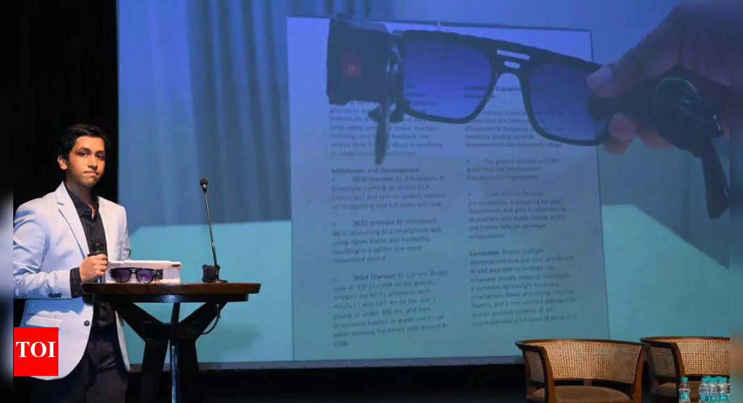 Teen innovator creates AI-powered wearables