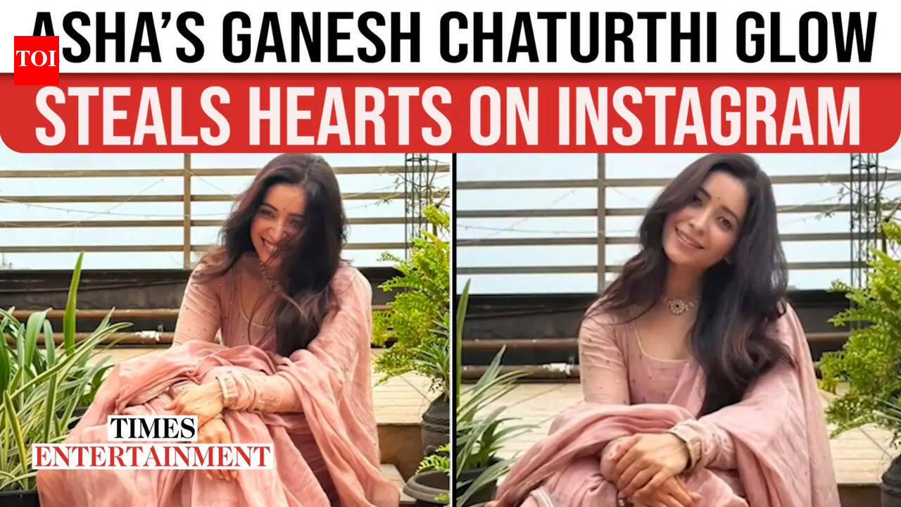 Asha Negi Flaunts Festive Style & Modak Love This Ganesh Chaturthi