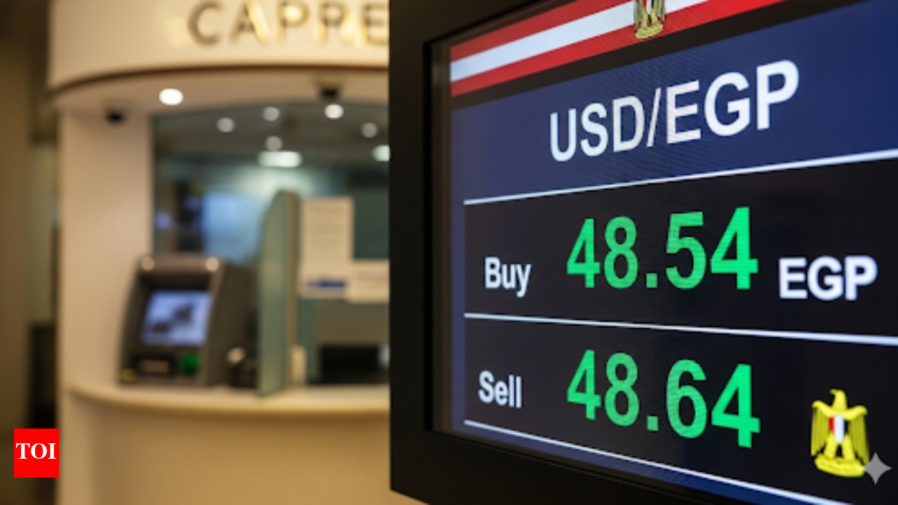 US dollar holds steady against Egyptian pound across major banks on  September 1 | World News - The Times of India