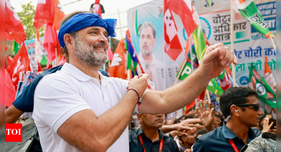 Vote 'chori', makhana & 'gamcha': Decoding 16 days of Rahul Gandhi's 'Adhikar Yatra' in Bihar - key points