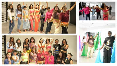 Mumbai’s acid attack survivors attend free bellydance workshop