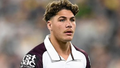 “He’s taking the p***, isn’t he?”: Reece Walsh slammed for controversial Snapchat video drinking toilet water as Broncos forced to explain bizarre stunt