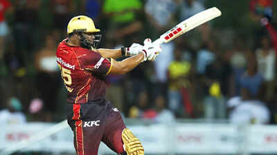 Pure massacre! 7 sixes in 8 balls: Kieron Pollard's amazing attack on bowlers