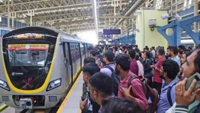  Fourth Yellow Line trainset by mid-September; peak-hour rush eased