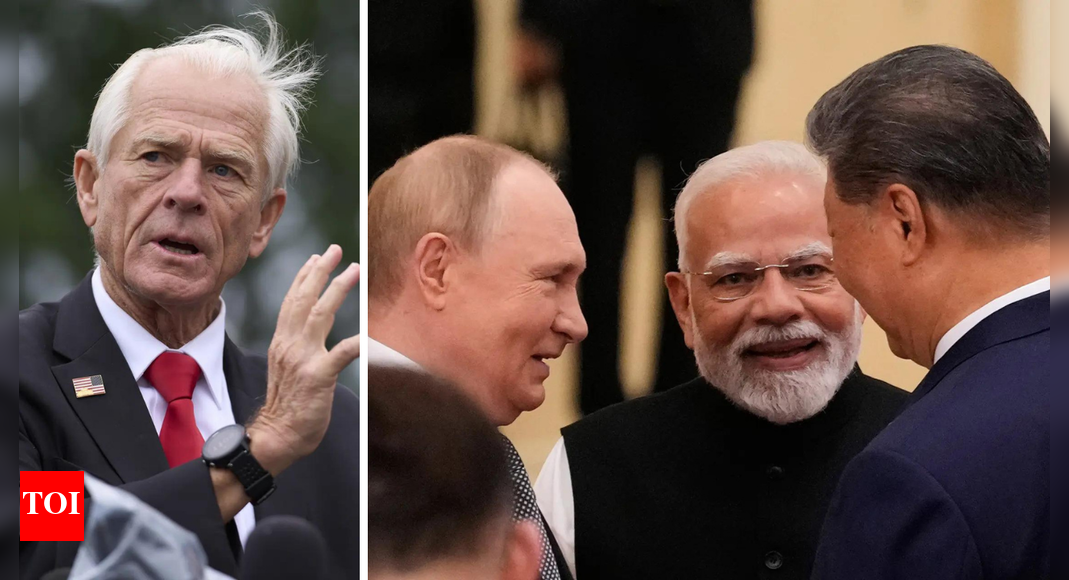 'Shame': Trump trade adviser's fresh attack on India after RIC huddle at SCO; takes jibe at PM Modi